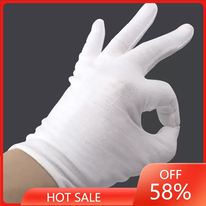 1 Pair White New Full Finger Men Women Etiquette White Cotton Gloves Waiters/Drivers/Jewelry/Workers Mittens Sweat Gloves
1 Pair White New Full Finger Men Women Etiquette White Cotton Gloves Waiters/Drivers/Jewelry/Workers Mittens Sweat Gloves