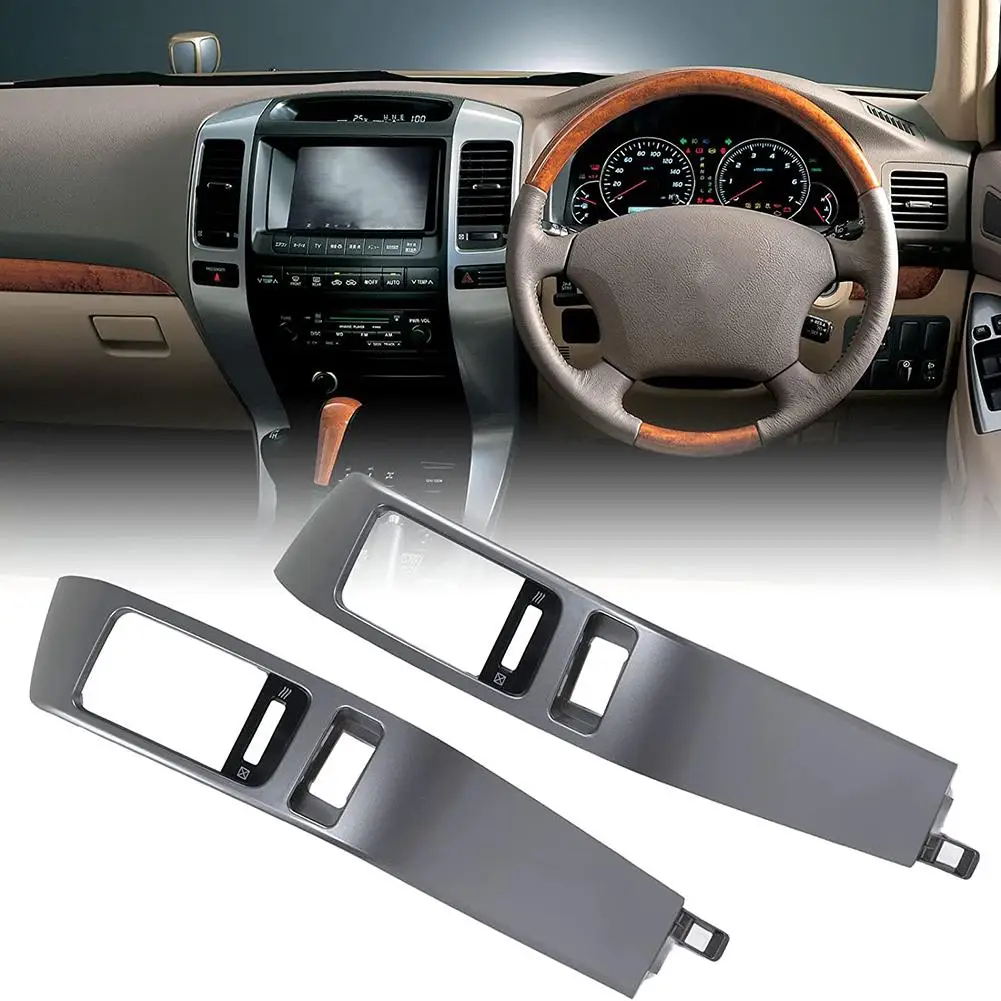 1 Pair Car Left Right Dashboard Air Vent Panel 55474-60040 Replacement Parts Compatible For 03-09 Land Cruiser Prado
1 Pair Car Left Right Dashboard Air Vent Panel 55474-60040 Replacement Parts Compatible For 03-09 Land Cruiser Prado