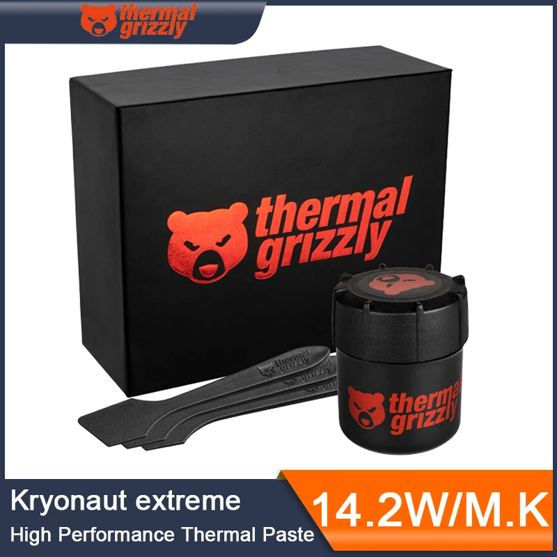 Thermal Grizzly KE Thermal Paste 14.2W/mk High Performance Thermal Conductivity Silicone Grease For UPC GPU Heatsink
Thermal Grizzly KE Thermal Paste 14.2W/mk High Performance Thermal Conductivity Silicone Grease For UPC GPU Heatsink