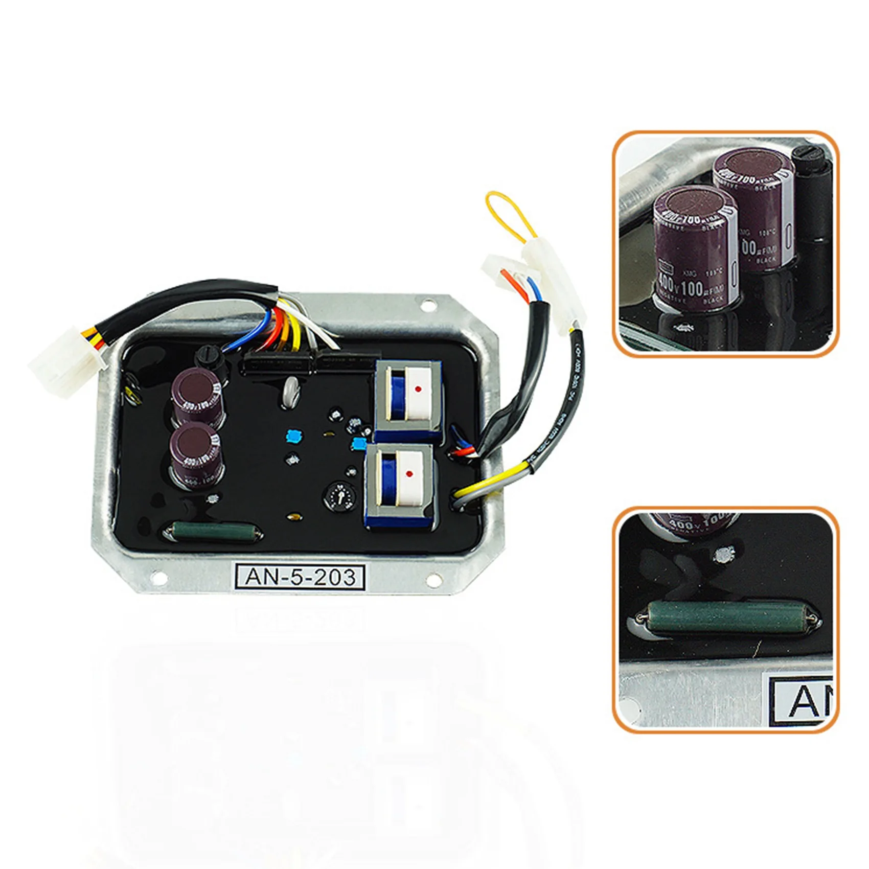 AVR AN-5-203 AN5203 for Generator AVR Automatic Voltage Regulator Alternator Part Power Stabilizer for Diesel Generator
AVR AN-5-203 AN5203 for Generator AVR Automatic Voltage Regulator Alternator Part Power Stabilizer for Diesel Generator