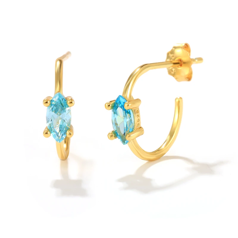 AIDE Gold Stud Earrings For Women 925 Sterling Silver C-shaped Drop White Green Zircon Earrings Piercing Jewelry Oorbellen
AIDE Gold Stud Earrings For Women 925 Sterling Silver C-shaped Drop White Green Zircon Earrings Piercing Jewelry Oorbellen