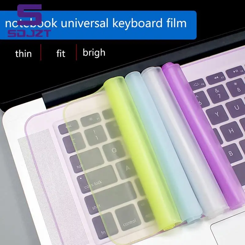 

1Pc Universal Keyboard Cover For 12"-17" Laptop Notebook Silicone Protector Skin Laptop Dust Universal Film