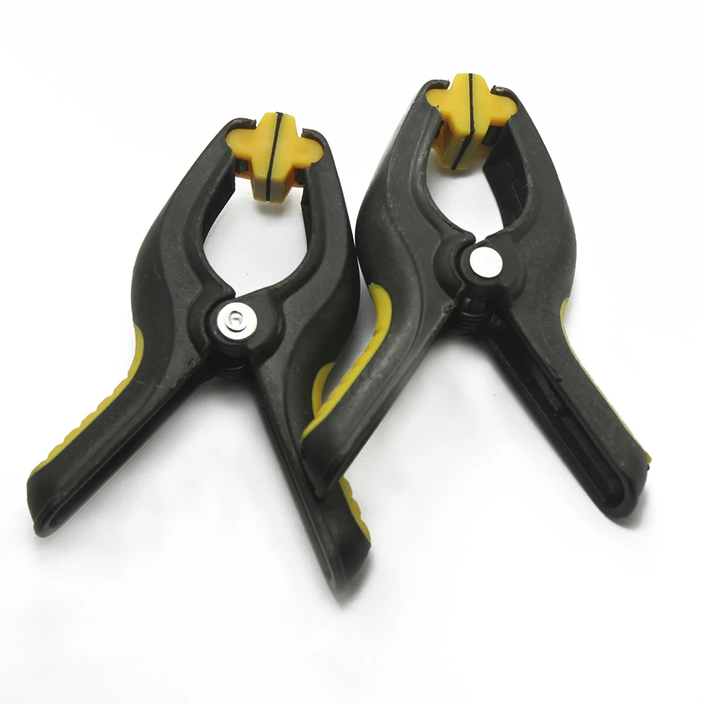 2PCS Plastic Clip Fixture Non-slip Handle Nylon Spring Clamps With Flat Tip Universal Fixing Clips Phone LCD 85*59mm
2PCS Plastic Clip Fixture Non-slip Handle Nylon Spring Clamps With Flat Tip Universal Fixing Clips Phone LCD 85*59mm