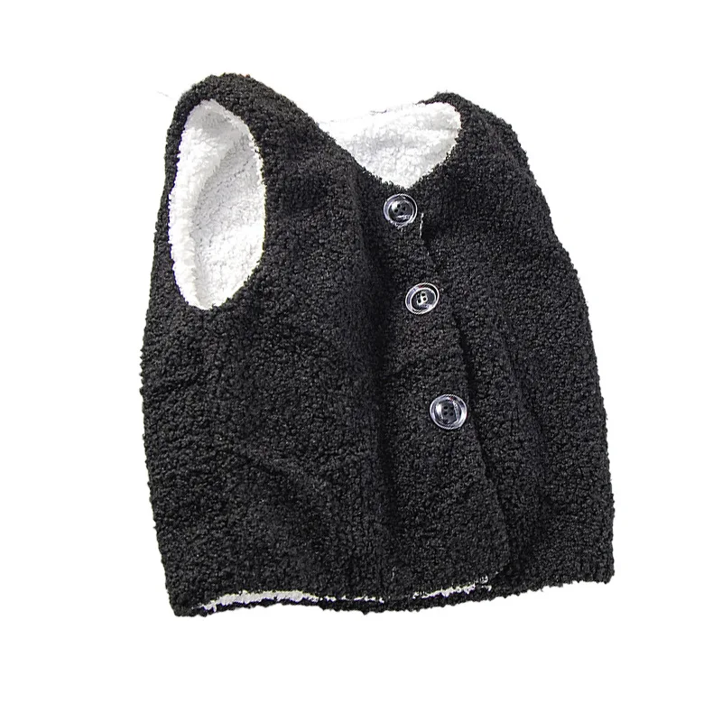Children's vest autumn and winter boys and girls imitation lamb velvet plus velvet vest baby go out warm clothes 1-3 years old
Children's vest autumn and winter boys and girls imitation lamb velvet plus velvet vest baby go out warm clothes 1-3 years old
