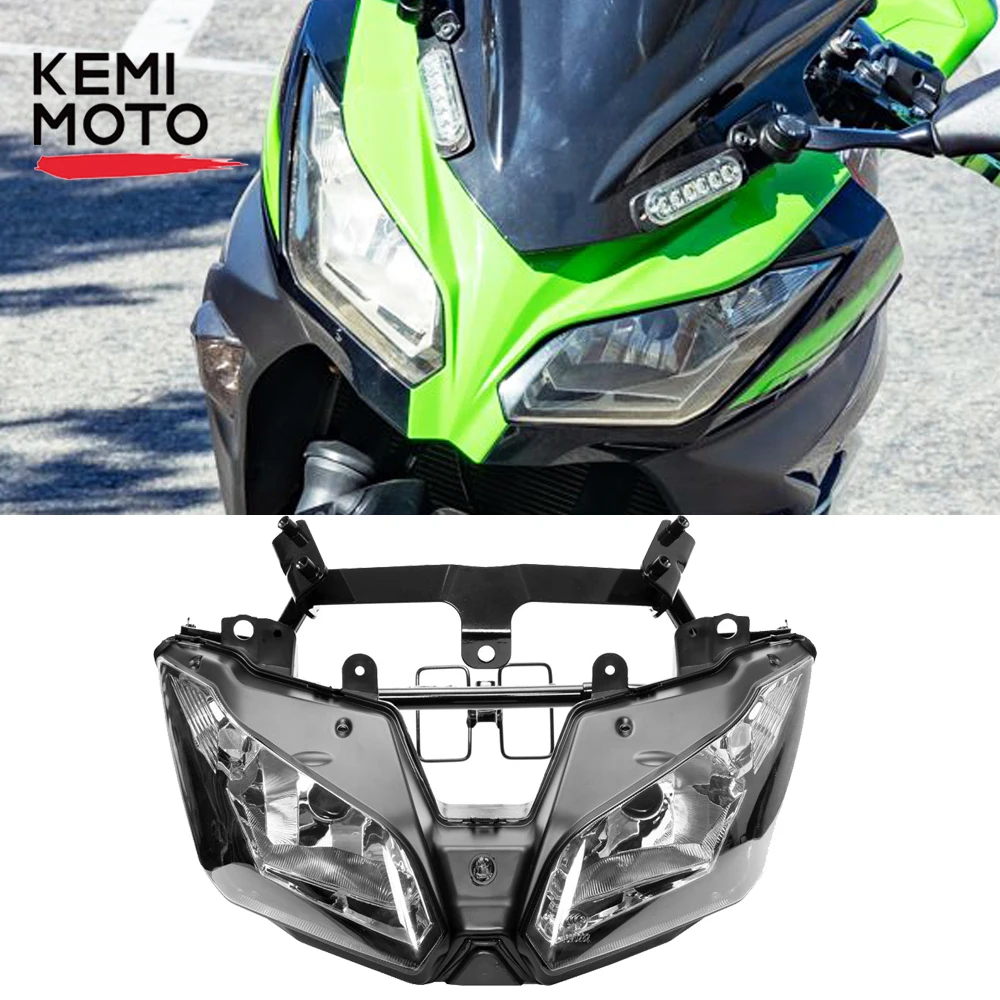 Кронштейн фары для NINJA250 NINJA300 передняя фара мотоцикла в сборе для Kawasaki NINJA250 300 2013-2018 ZX-6R 2013-2016
Кронштейн фары для NINJA250 NINJA300 передняя фара мотоцикла в сборе для Kawasaki NINJA250 300 2013-2018 ZX-6R 2013-2016