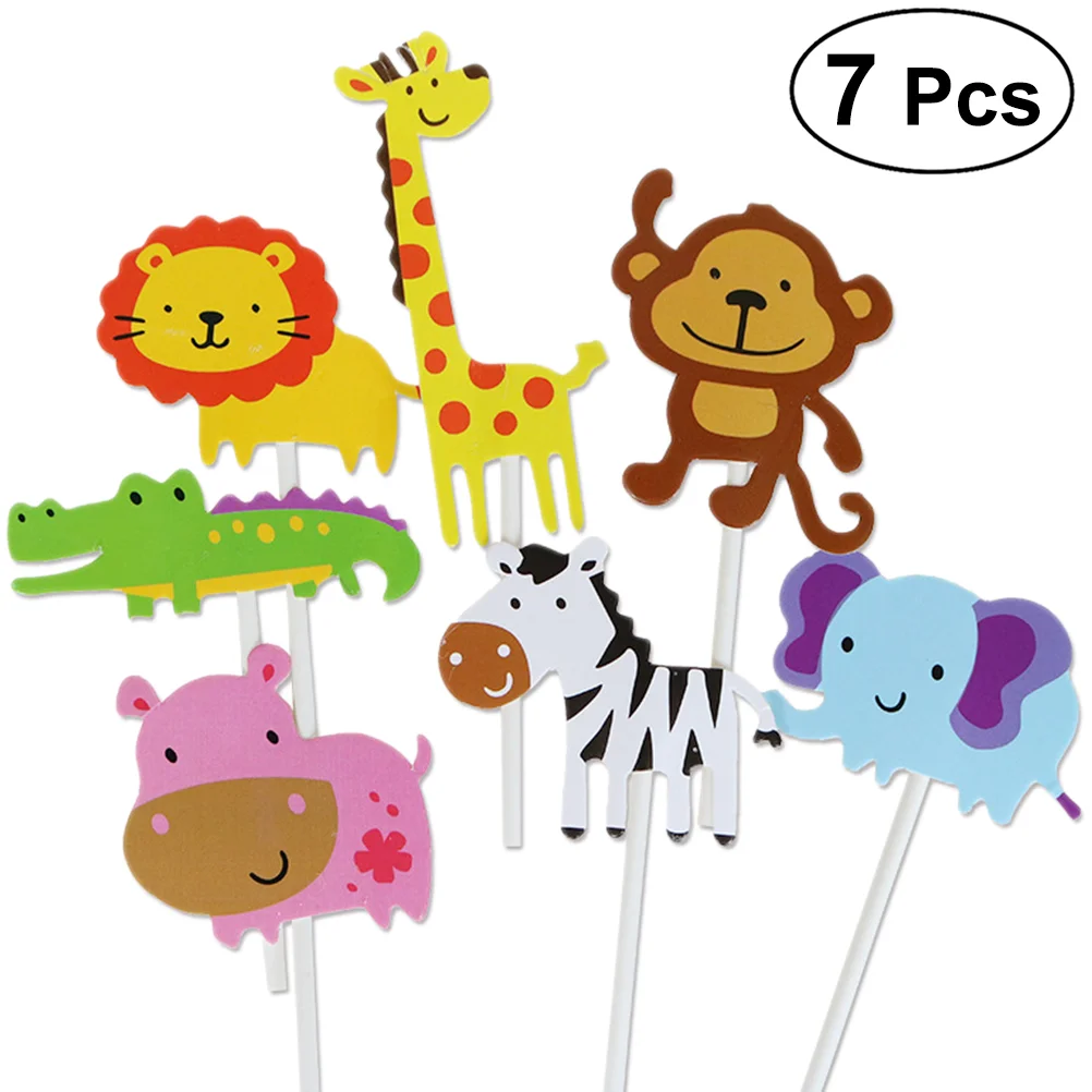 24pcs Animal Theme Animal Park Cake Picks for Party Birthday Dessert Picnic
24pcs Animal Theme Animal Park Cake Picks for Party Birthday Dessert Picnic