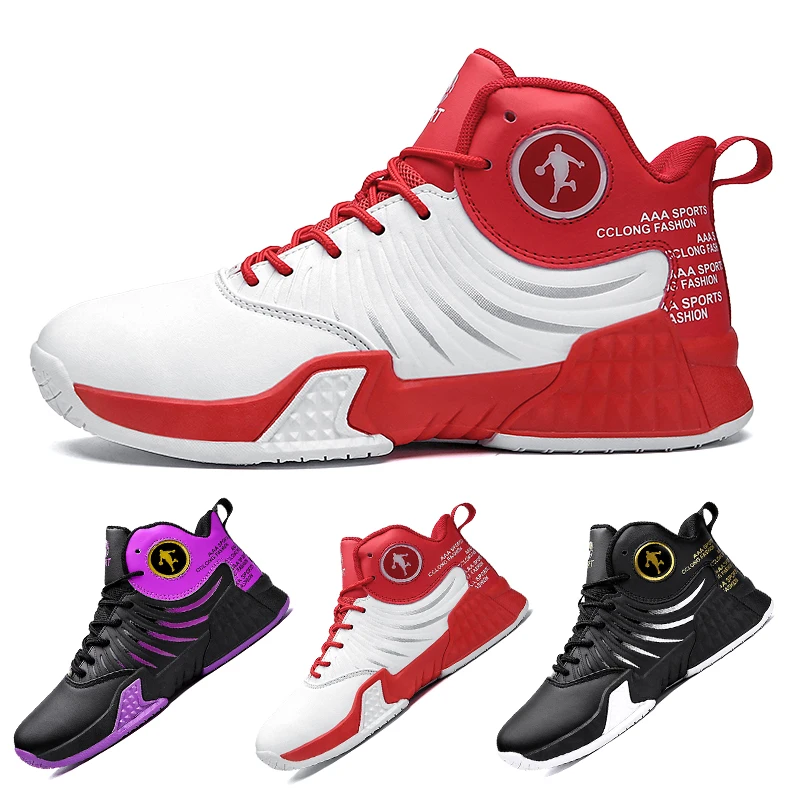 Explosive basketball shoes Outdoor men's breathable sports shoes Anti-slip and wearable training shoes High quality running shoe
Explosive basketball shoes Outdoor men's breathable sports shoes Anti-slip and wearable training shoes High quality running shoe