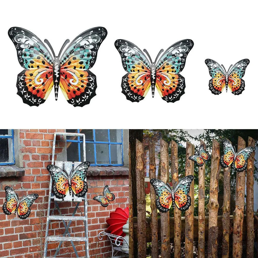 Metal Butterfly Wall Art Hanging Butterflies Iron Art Wall Garden Yak Park Outdoor Craft Decoration Hanging Butterfly Iron Craft
Metal Butterfly Wall Art Hanging Butterflies Iron Art Wall Garden Yak Park Outdoor Craft Decoration Hanging Butterfly Iron Craft