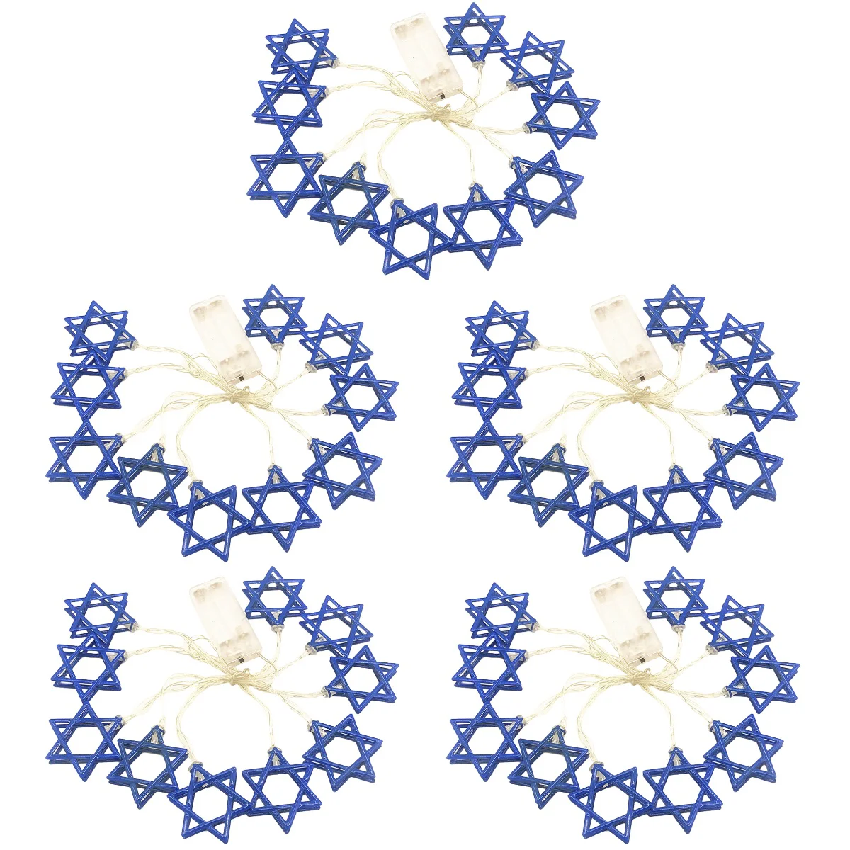 5x Hanukkah Decoration Star of David String Six Pointed Star String Hanukkah Supplies Festival String Lights
5x Hanukkah Decoration Star of David String Six Pointed Star String Hanukkah Supplies Festival String Lights