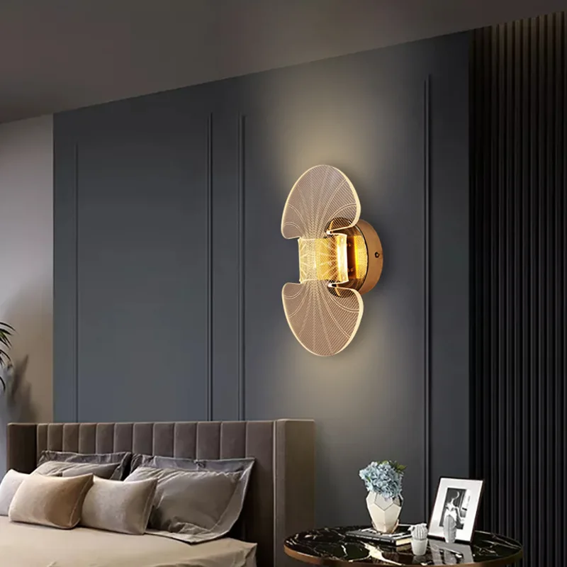 Indoor Lighting Wall Lamp Led Home Decor Luxury Bedside Table Wall Lamp Living Room Accessories Luminaria Led Lights HX50NU
Indoor Lighting Wall Lamp Led Home Decor Luxury Bedside Table Wall Lamp Living Room Accessories Luminaria Led Lights HX50NU