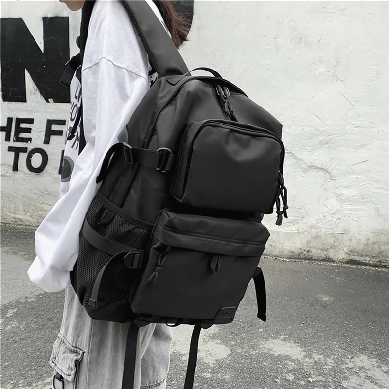Male's Backpack Black Anti Theft Splashproof Fashion Bag For Teens Travel Large Capacity Multifunctional Men Knapsack
Male's Backpack Black Anti Theft Splashproof Fashion Bag For Teens Travel Large Capacity Multifunctional Men Knapsack