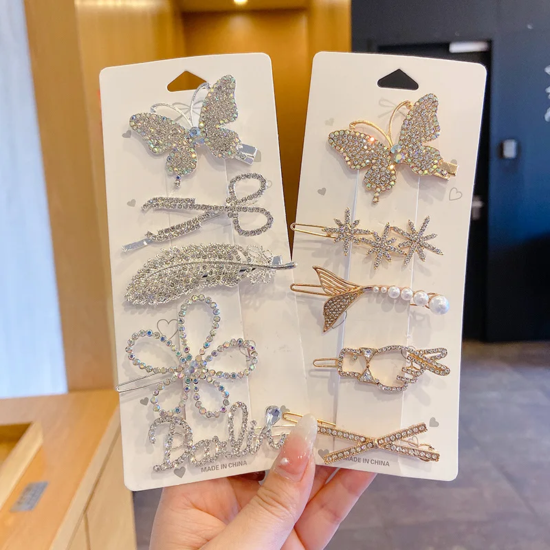3-5pcs Stars Pearl Hair Clips Geometric Korean Flower Barrette Hairpin Women Girls Sweet Ornament Hairwear Jewelry Accessories
3-5pcs Stars Pearl Hair Clips Geometric Korean Flower Barrette Hairpin Women Girls Sweet Ornament Hairwear Jewelry Accessories