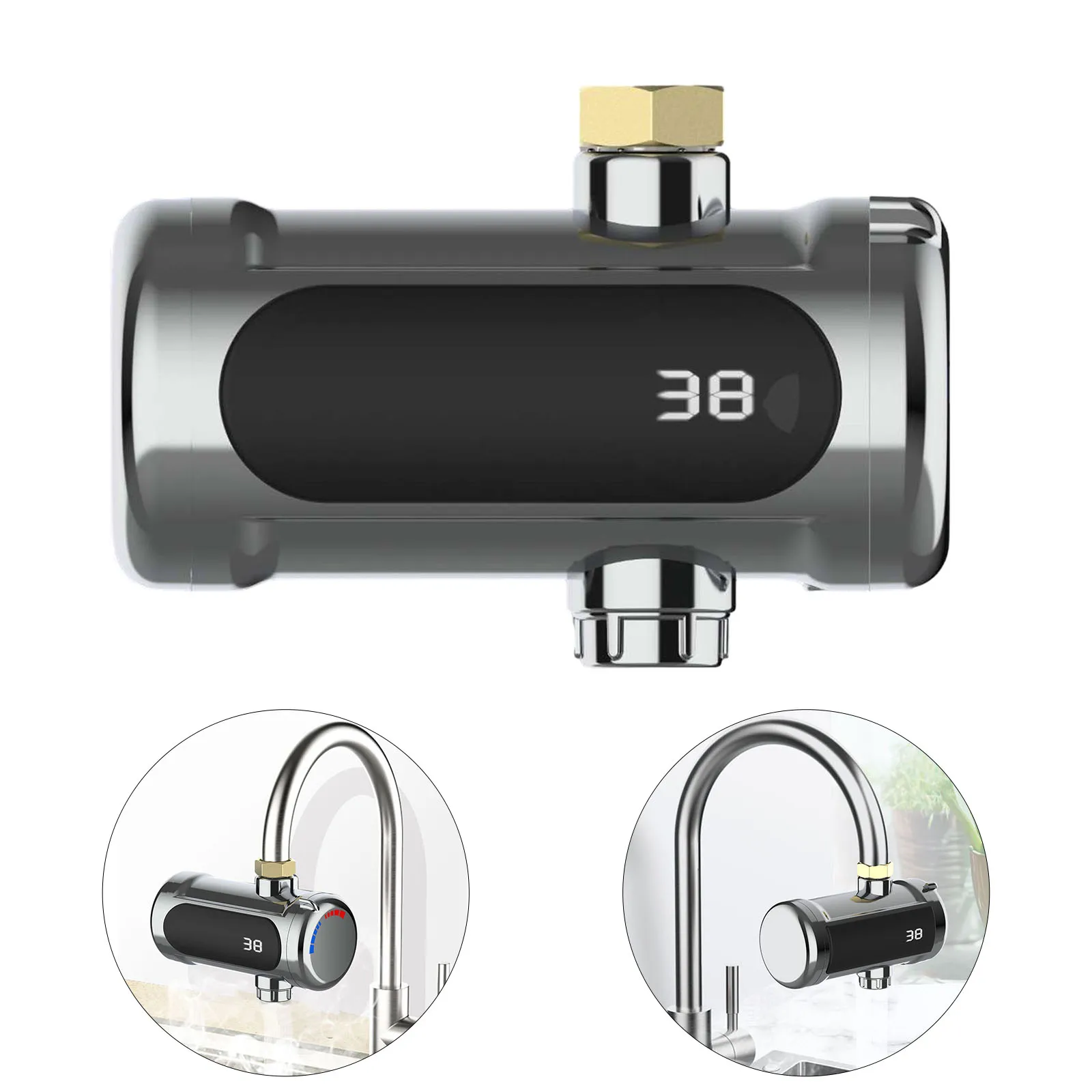 Electric Faucet Instant Heat Faucet Water Heater Hot Cold Purpose Instant Water Heater Tap Multi Function For Bathroom Kitchen
Electric Faucet Instant Heat Faucet Water Heater Hot Cold Purpose Instant Water Heater Tap Multi Function For Bathroom Kitchen
