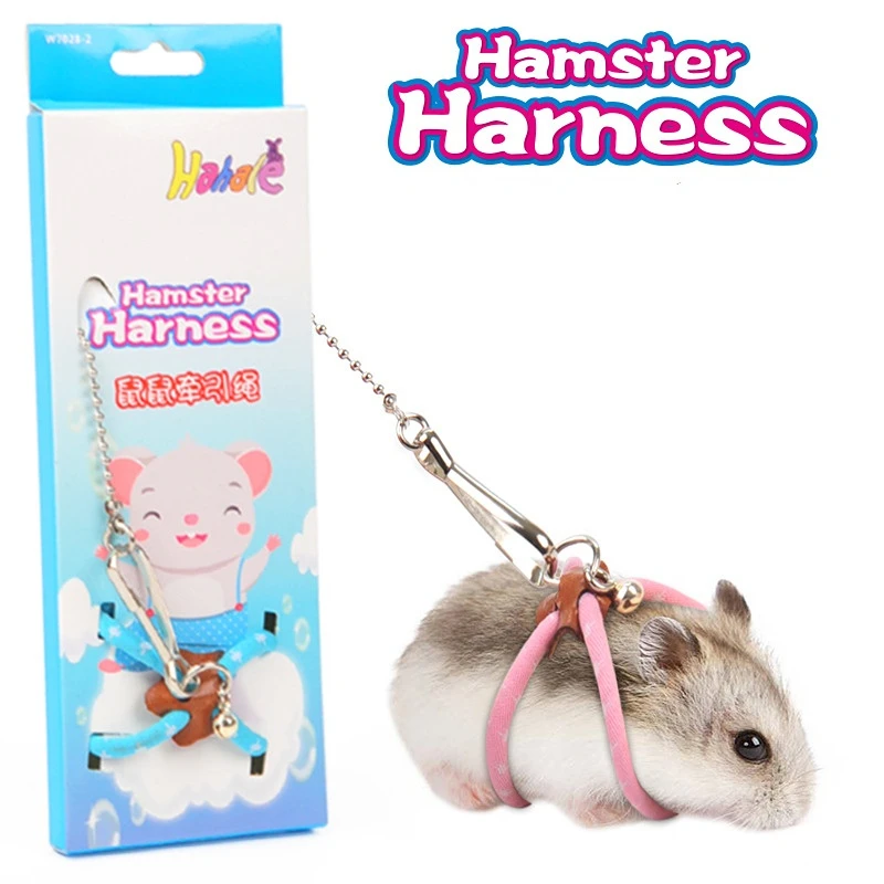 Hamster Pet Leash Anti-biting Rat Traction Rope Small Pets Go Out Wind Rope Guinea Pig Accessories Rabbit Harness Personalized
Hamster Pet Leash Anti-biting Rat Traction Rope Small Pets Go Out Wind Rope Guinea Pig Accessories Rabbit Harness Personalized