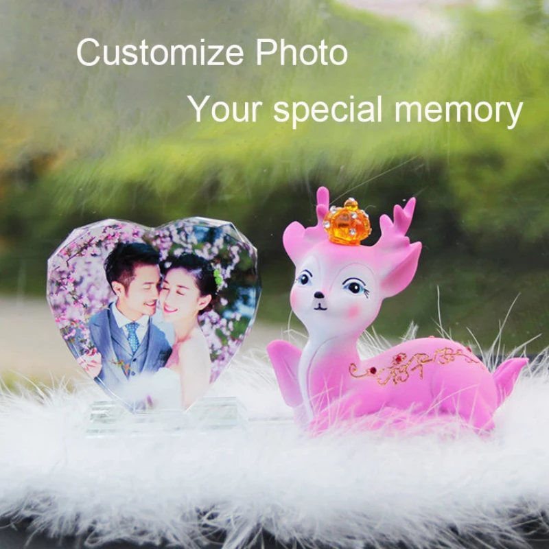 Deer Car Interior Decoration Photo Custom Perfume Ornaments Cute Feather Auto Auto Acessories Voiture Coche Pink White Blue
Deer Car Interior Decoration Photo Custom Perfume Ornaments Cute Feather Auto Auto Acessories Voiture Coche Pink White Blue