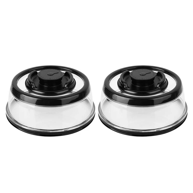 2X Plastic Vacuum Food Sealer Cover Kitchen Instant Vacuum Food Sealer Fresh Cover Refrigerator Dish Cover Kitchen Tool
2X Plastic Vacuum Food Sealer Cover Kitchen Instant Vacuum Food Sealer Fresh Cover Refrigerator Dish Cover Kitchen Tool