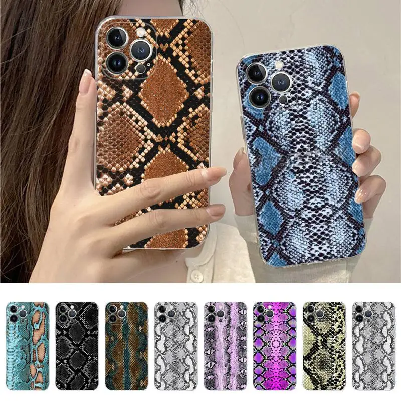 Snake Skin Print Animal Phone Case For iPhone 14 11 12 13 Mini Pro XS Max Cover 6 7 8 Plus X XR SE 2020 Funda Shell
Snake Skin Print Animal Phone Case For iPhone 14 11 12 13 Mini Pro XS Max Cover 6 7 8 Plus X XR SE 2020 Funda Shell
