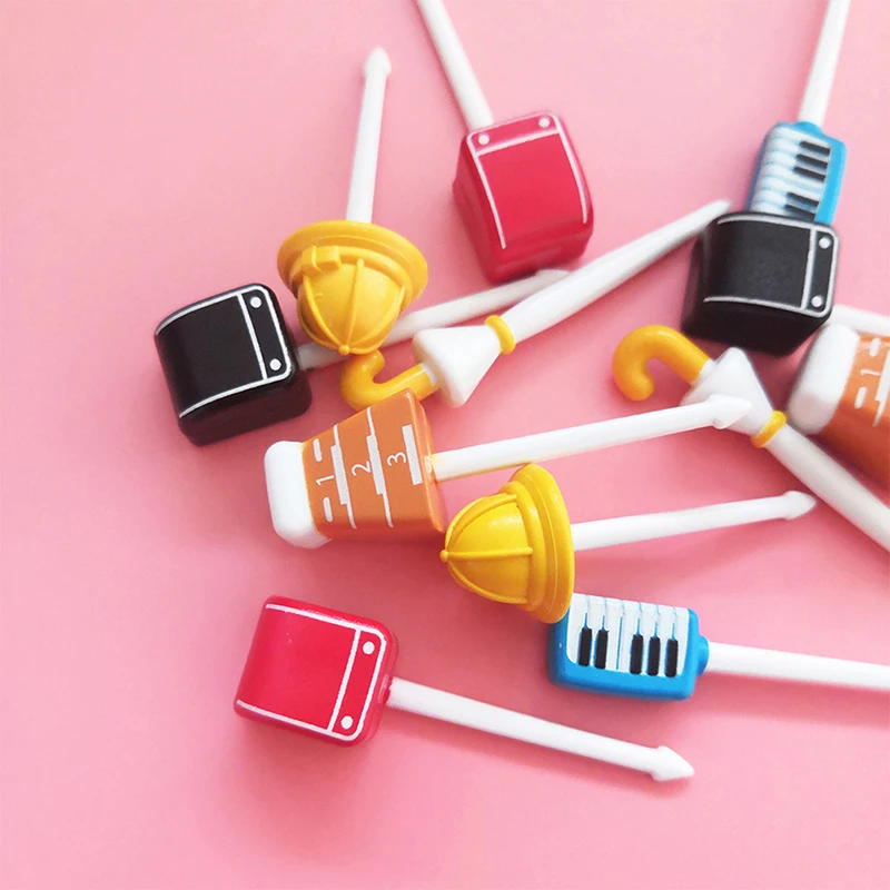 Cute school supplies Fruit Fork Mini Cartoon Children Snack Cake Dessert Pick Toothpick Bento Lunches Party Decoration
Cute school supplies Fruit Fork Mini Cartoon Children Snack Cake Dessert Pick Toothpick Bento Lunches Party Decoration