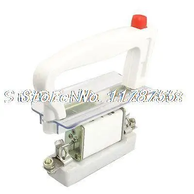 380 В, 50 кА, 50 А, белая ручка-держатель, керамический предохранитель, звено, основа