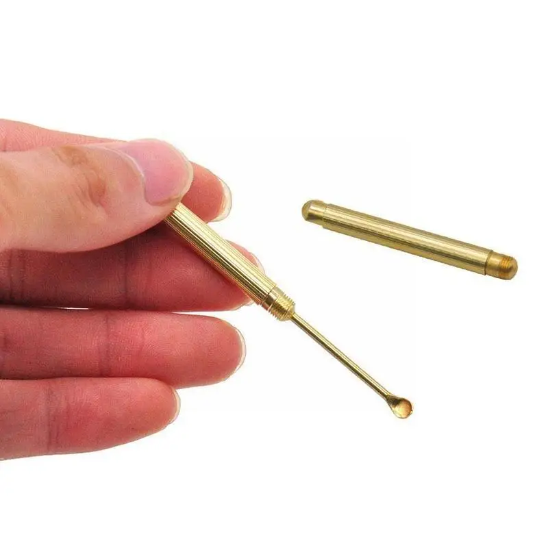Ear Pick Gold Aluminum Snuff Spoon Sniffer Snorter Cleaner Ear Keychain Metal Tobacco Cleaning Ear Shovel Clean Pipe Z6E2 
Ear Pick Gold Aluminum Snuff Spoon Sniffer Snorter Cleaner Ear Keychain Metal Tobacco Cleaning Ear Shovel Clean Pipe Z6E2