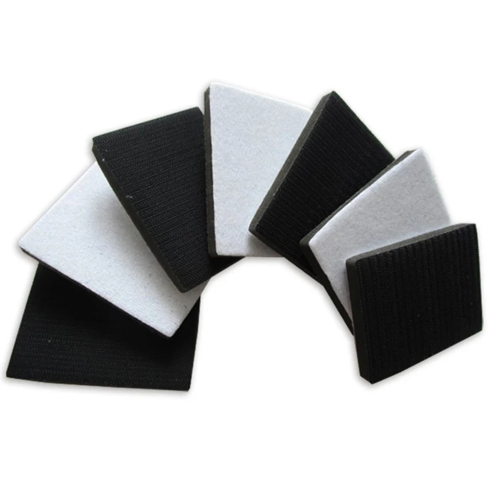 Sander Backing Interface Pad For Sander Backing Pad Black Hook&Loop Interface Pad Rectangle Soft Sponge White 12mm
Sander Backing Interface Pad For Sander Backing Pad Black Hook&Loop Interface Pad Rectangle Soft Sponge White 12mm