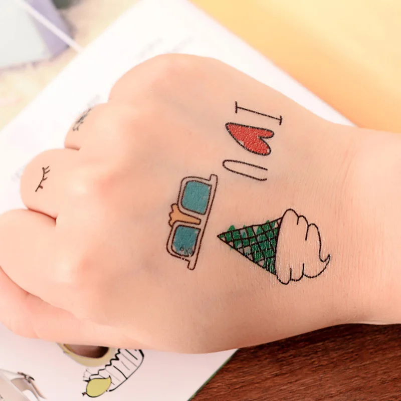 Korean version of the Japanese small fresh couple tattoo stickers men and women waterproof lasting simulation Korean version fun
Korean version of the Japanese small fresh couple tattoo stickers men and women waterproof lasting simulation Korean version fun