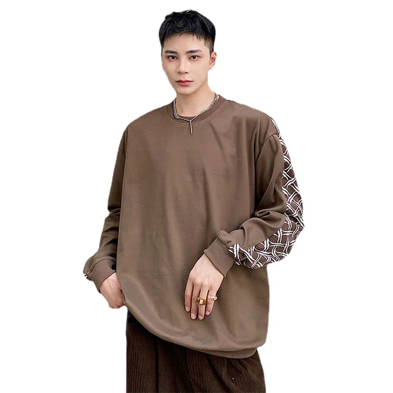 Men Woolen Splice Pullover Sweatshirt Tops Man Streetwear Harajuku Vintage Fashion Hoodie Sweatshirts
Men Woolen Splice Pullover Sweatshirt Tops Man Streetwear Harajuku Vintage Fashion Hoodie Sweatshirts
