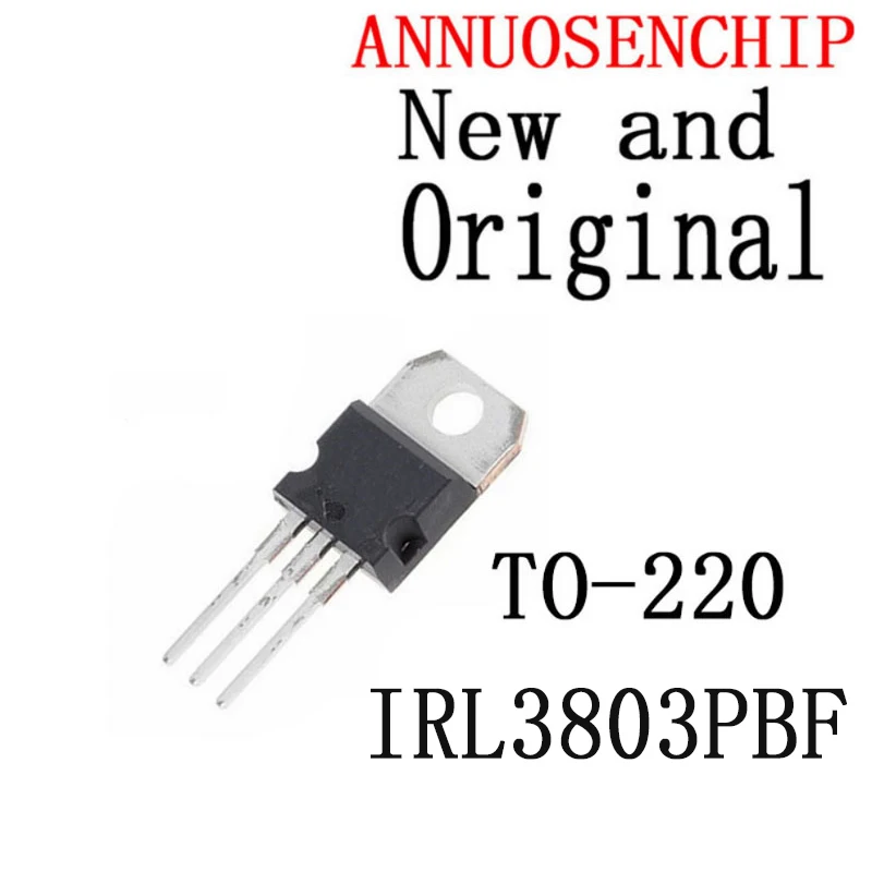 Новые и оригинальные транзисторы TO220 IRL3803 TO-220 MOS FET IRL3803PBF, 10 шт.
Новые и оригинальные транзисторы TO220 IRL3803 TO-220 MOS FET IRL3803PBF, 10 шт.