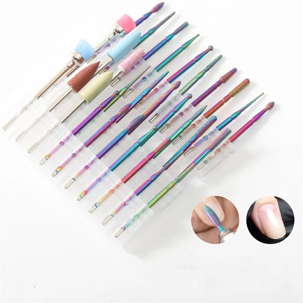 10Pcs/box Nail Drill Bits Electric Cuticle Clean Rotary For Manicure Pedicure Tungsten alloy Grinding Head Sander Tool
10Pcs/box Nail Drill Bits Electric Cuticle Clean Rotary For Manicure Pedicure Tungsten alloy Grinding Head Sander Tool