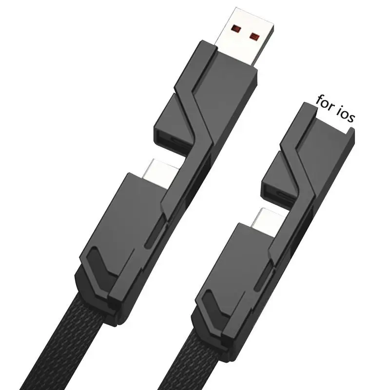 100W 4 In-1 Super Fast Charging Cable USB Type-C Fast Charger Type-C Data Cable For Huawei PD Fast Charging Cable 
100W 4 In-1 Super Fast Charging Cable USB Type-C Fast Charger Type-C Data Cable For Huawei PD Fast Charging Cable