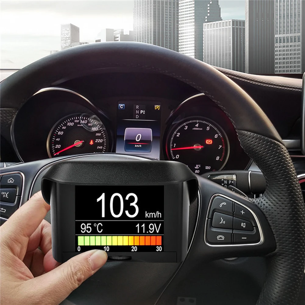 Electric DC 9-18V 2.4 inch Screen Water Temperature Speedometer Car HUD Display for Auto Shop Professional Tool
Electric DC 9-18V 2.4 inch Screen Water Temperature Speedometer Car HUD Display for Auto Shop Professional Tool