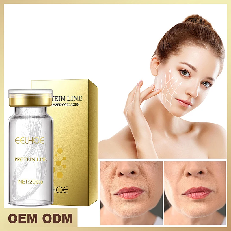 Protein Lifting Line Facial Filler Absorbable Collagen Line Facial Lift Plumping Silk Fibroin Line Sculpting Anti-Aging Serum
Protein Lifting Line Facial Filler Absorbable Collagen Line Facial Lift Plumping Silk Fibroin Line Sculpting Anti-Aging Serum