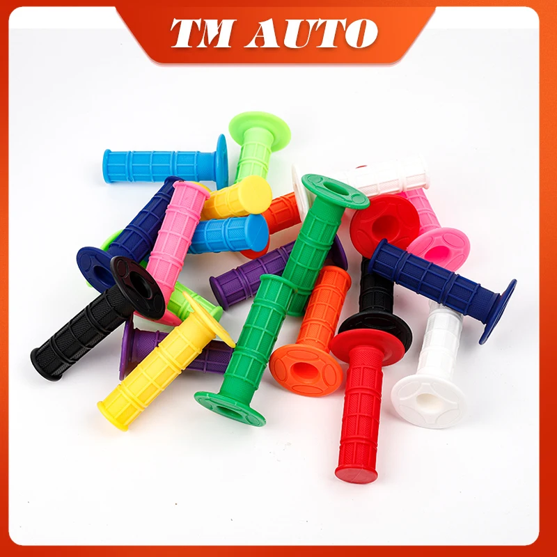 7/8" 22mm Handle Grips colorful Motorcycle Grips Dirt Pit Bike Motocross Handlebar Rubber Gel Hand Grip Brake Hands
7/8" 22mm Handle Grips colorful Motorcycle Grips Dirt Pit Bike Motocross Handlebar Rubber Gel Hand Grip Brake Hands
