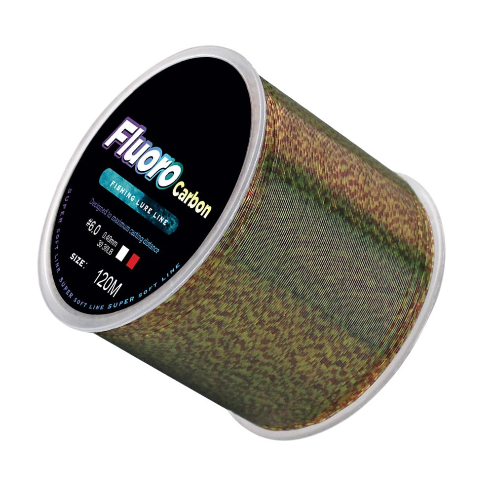 120m Invisible Fishing Line Speckle Fluorocarbon Coating Fishing Line 0.14mm-0.50mm 4.13LB-34.32LB Super Strong Spotted Line
120m Invisible Fishing Line Speckle Fluorocarbon Coating Fishing Line 0.14mm-0.50mm 4.13LB-34.32LB Super Strong Spotted Line