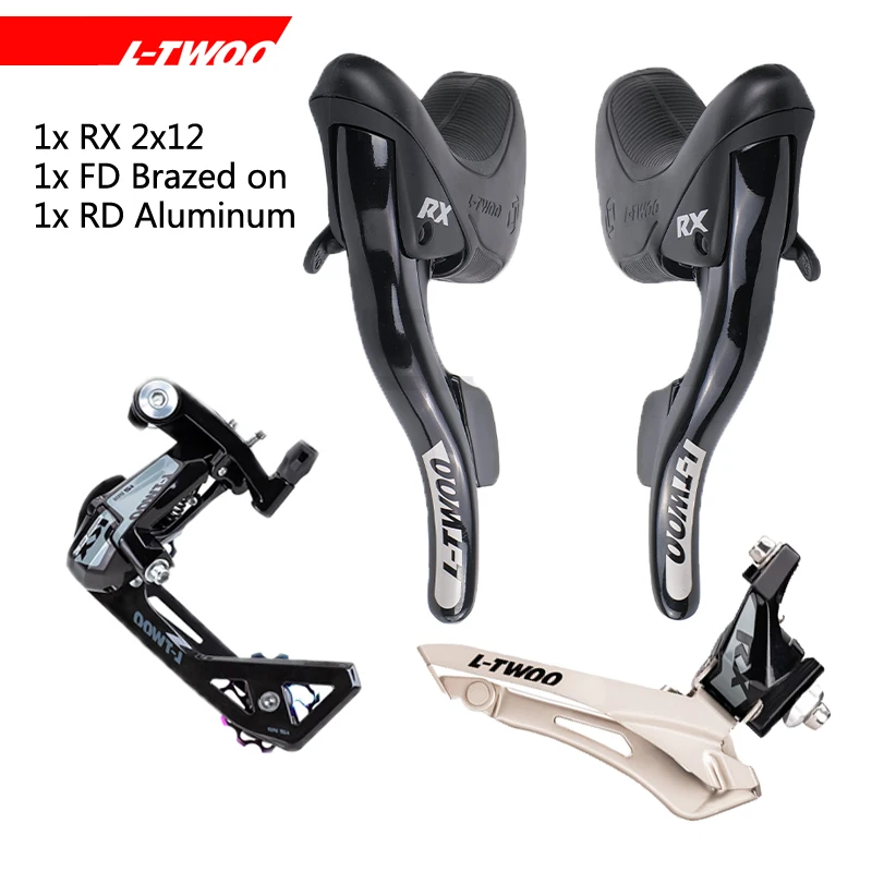 LTWOO RX /R9 /R7 /R5 /R3 /R2 Speed Road Bike 4 Kit Shifter + Rear Derailleur + Front Derailleur Compatible with Shimano
LTWOO RX /R9 /R7 /R5 /R3 /R2 Speed Road Bike 4 Kit Shifter + Rear Derailleur + Front Derailleur Compatible with Shimano