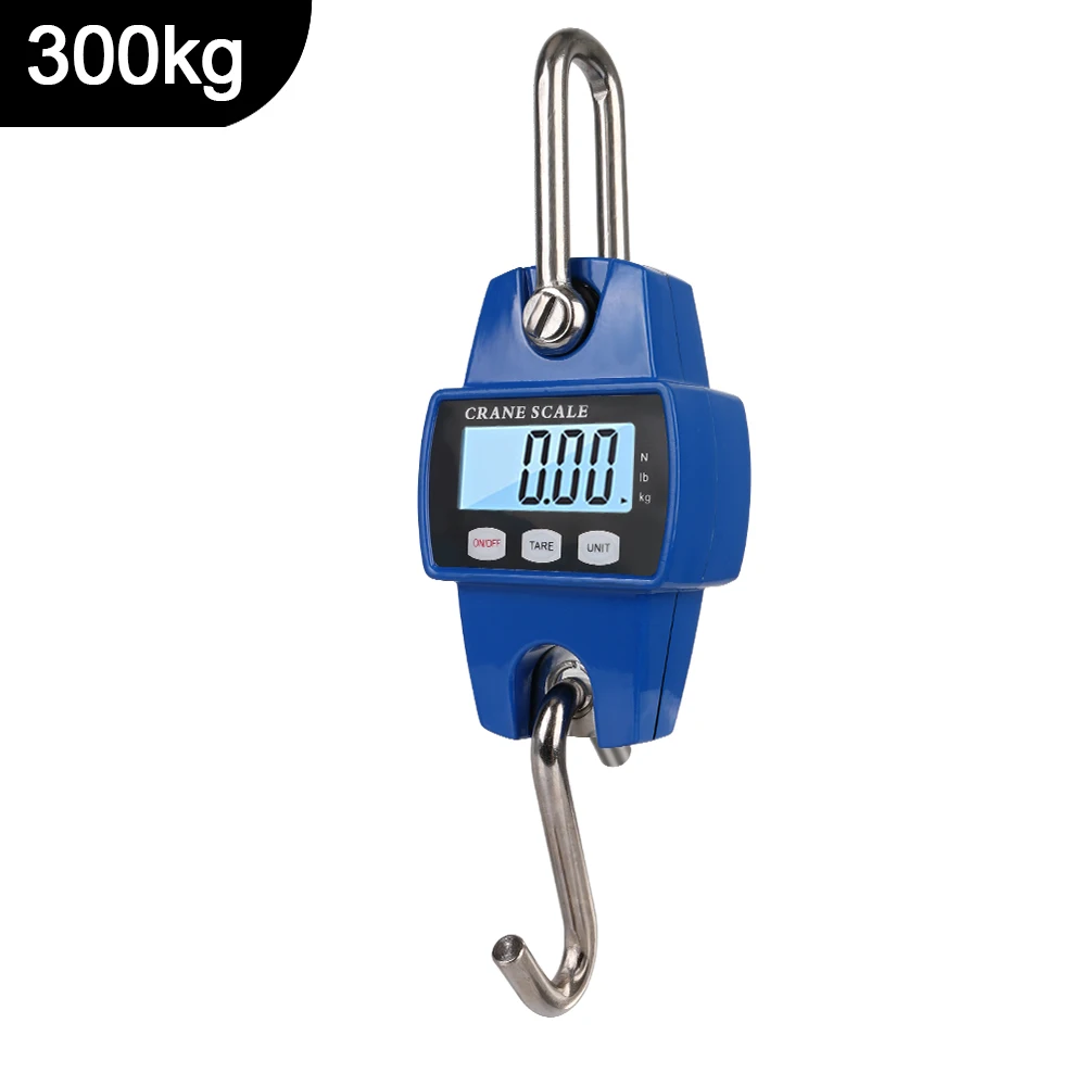 Portable Stainless Steel Electronic Digital Heavy Duty Hanging Hook Scales Crane Scale Weight 300kg
Portable Stainless Steel Electronic Digital Heavy Duty Hanging Hook Scales Crane Scale Weight 300kg