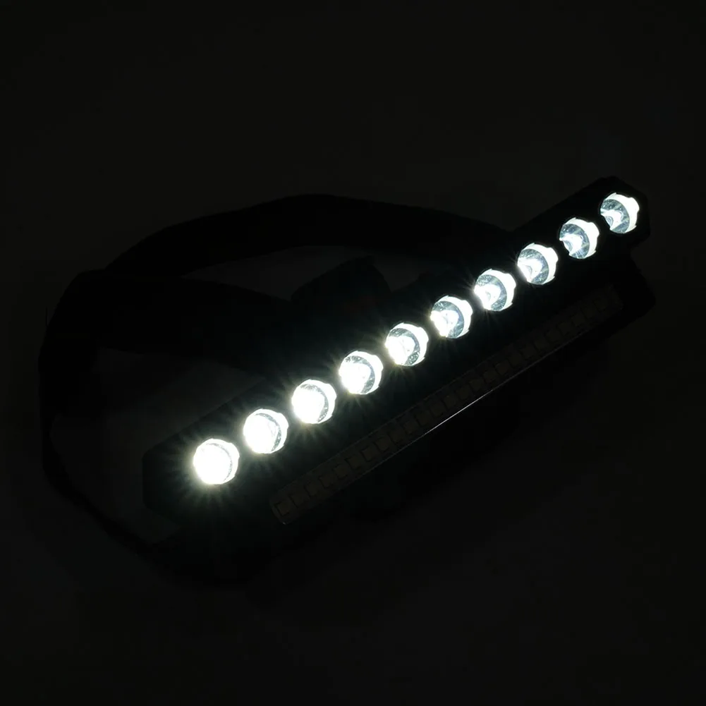 Super Bright LED Headlamp With 10 LED Bulbs 50000 Lumen Waterproof Outdoor Built-in Battery Lightweight Comfortable Headlight
Super Bright LED Headlamp With 10 LED Bulbs 50000 Lumen Waterproof Outdoor Built-in Battery Lightweight Comfortable Headlight