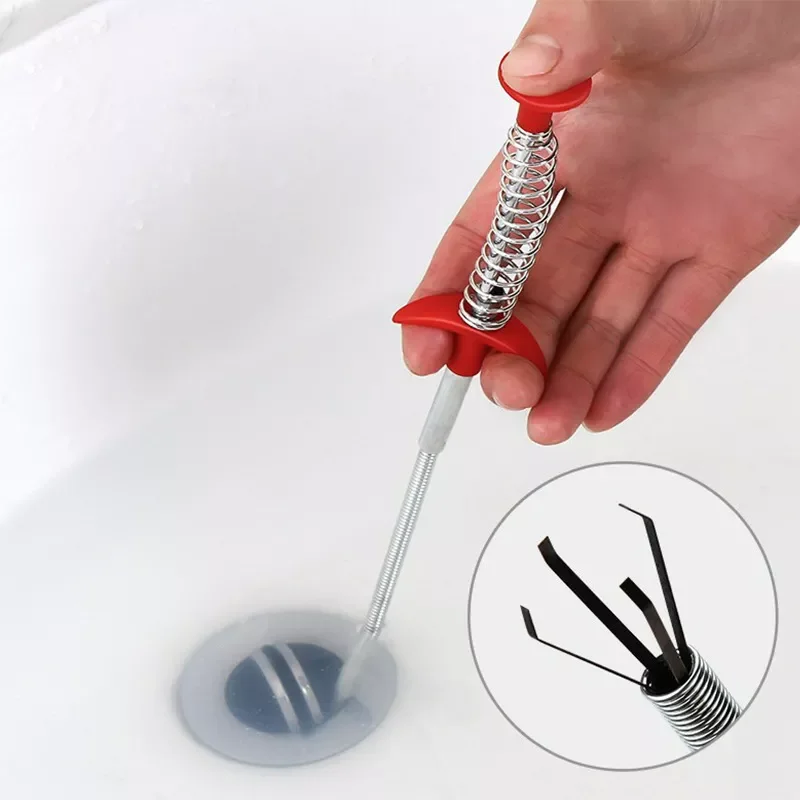 202260cm Sewer Dredging Tools Bendable Spring Pipe Sink Tub Toilet Dredge Pipe Blockades Remover Household Cleaning Tools
202260cm Sewer Dredging Tools Bendable Spring Pipe Sink Tub Toilet Dredge Pipe Blockades Remover Household Cleaning Tools