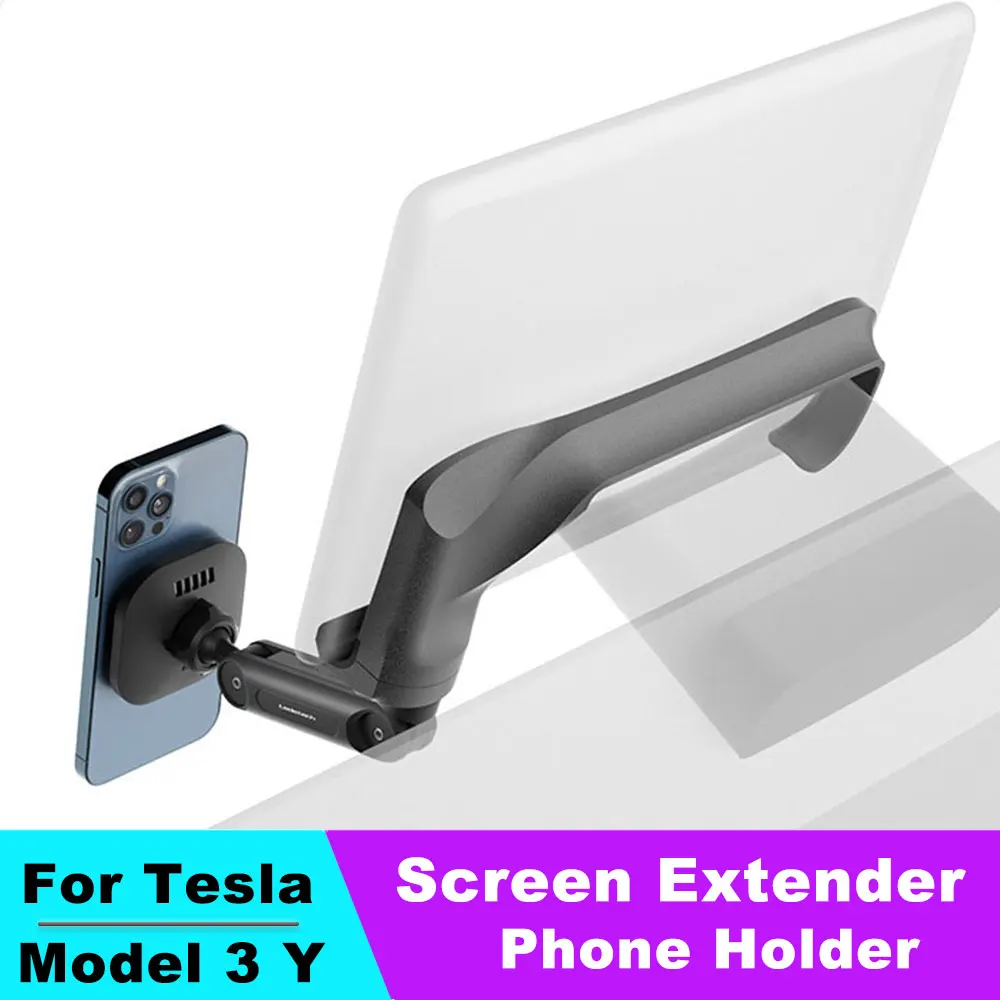 Hidden Flippable Bracket Magnetic Car Phone Holder Mobile Stand Support Arm for Tesla Model Y 3 2017-2023 Phone Mount Magsafe
Hidden Flippable Bracket Magnetic Car Phone Holder Mobile Stand Support Arm for Tesla Model Y 3 2017-2023 Phone Mount Magsafe