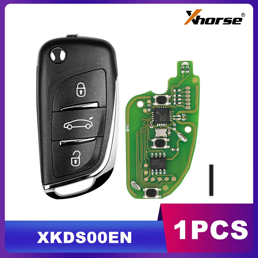1 шт. Xhorse XKDS00EN для DS Style проводной дистанционный ключ 3 кнопки
1 шт. Xhorse XKDS00EN для DS Style проводной дистанционный ключ 3 кнопки