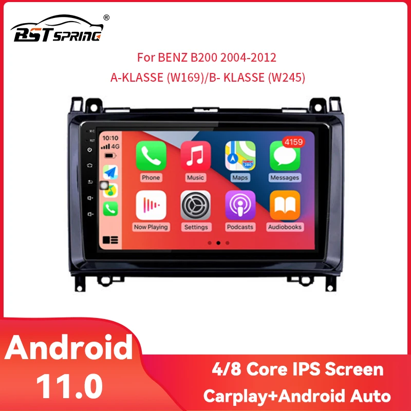 2DIN Autoradio GPS Navigation For Benz B200 2004-2012 Android Car Multimedia DVD Player Carplay Radio
2DIN Autoradio GPS Navigation For Benz B200 2004-2012 Android Car Multimedia DVD Player Carplay Radio