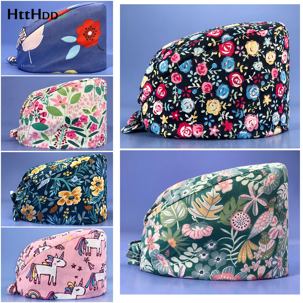 Hospital Scrub Nurse Cap Clinic Floral Printing Cap Pharmacy Nurse Hygiene Hat Scrub Cap Wholesale Scrub Lab Doctor Medical Hat
Hospital Scrub Nurse Cap Clinic Floral Printing Cap Pharmacy Nurse Hygiene Hat Scrub Cap Wholesale Scrub Lab Doctor Medical Hat