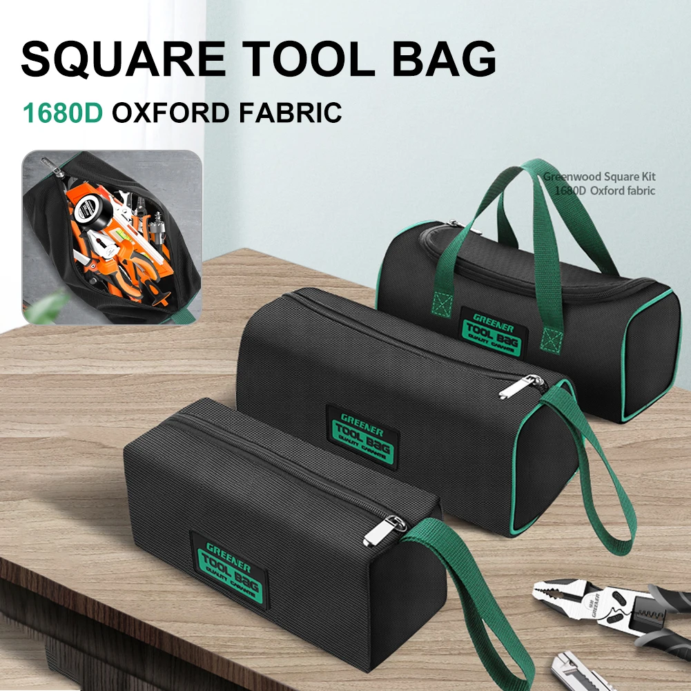 Multifunctional Tool Bag Single/Double Layer Storage Bag Portable Waterproof Hand Tool Bag 1680D Oxford Cloth Electrician Bag
Multifunctional Tool Bag Single/Double Layer Storage Bag Portable Waterproof Hand Tool Bag 1680D Oxford Cloth Electrician Bag