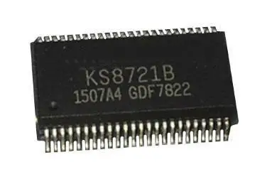IC new original KS8721 KS8721B SSOP48 Free Shipping 
IC new original KS8721 KS8721B SSOP48 Free Shipping