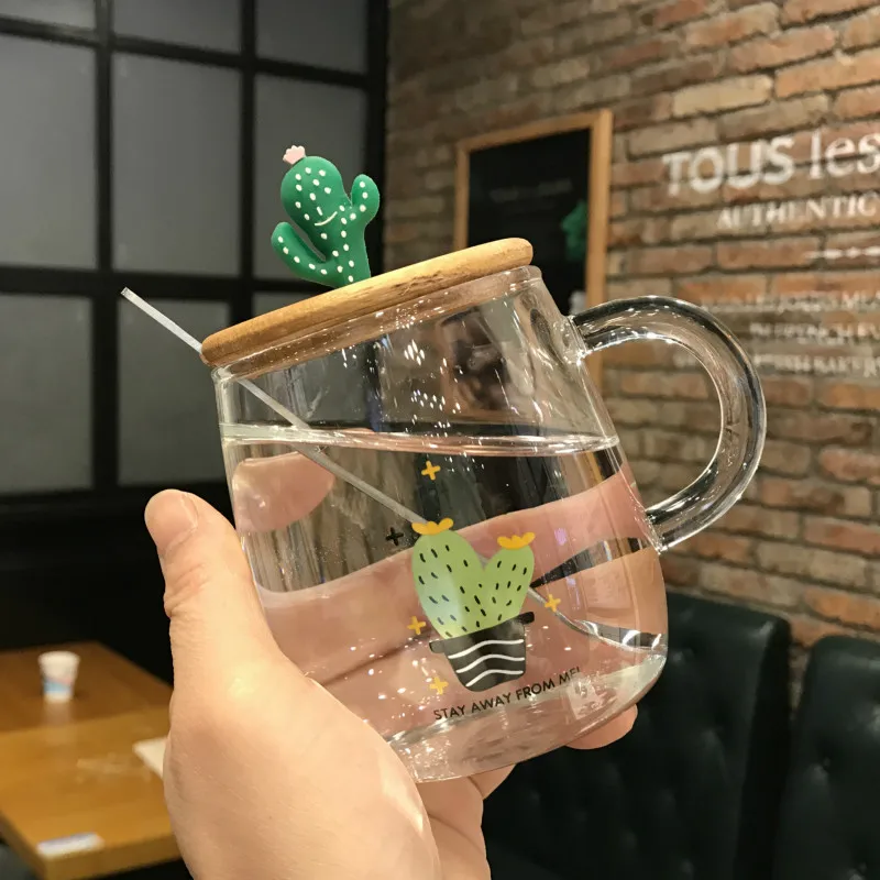 Household Heat-resistant Mug Glass Breakfast Milk Cup with Handle with Lid Spoon Flat Bottom Water Cup
Household Heat-resistant Mug Glass Breakfast Milk Cup with Handle with Lid Spoon Flat Bottom Water Cup