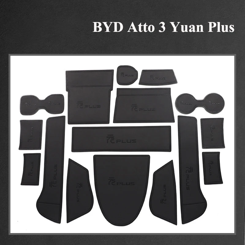 Anti-Slip Car Gate Slot Mat For BYD Atto 3 Yuan Plus 2022 Non-Slip Door Groove Pad Leather Coaster Auto Interior Accessories
Anti-Slip Car Gate Slot Mat For BYD Atto 3 Yuan Plus 2022 Non-Slip Door Groove Pad Leather Coaster Auto Interior Accessories