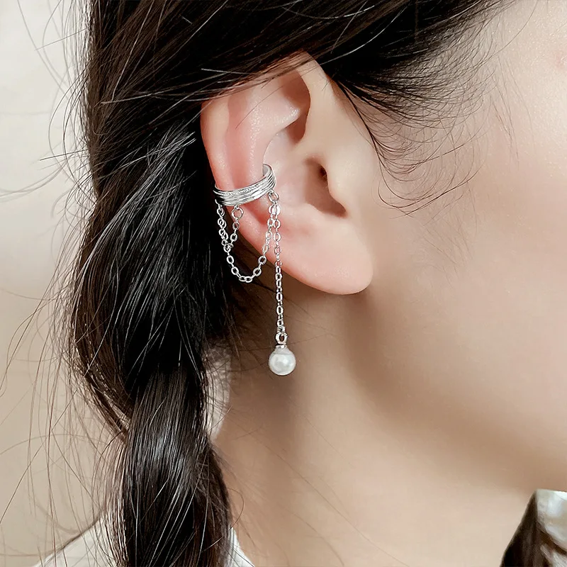 1PC Simple Fashion Punk Chain Ear Cuff for Women Clip on Earrings Star Irregular Without Piercing Earcuff Earring Trendy Jewelry
1PC Simple Fashion Punk Chain Ear Cuff for Women Clip on Earrings Star Irregular Without Piercing Earcuff Earring Trendy Jewelry