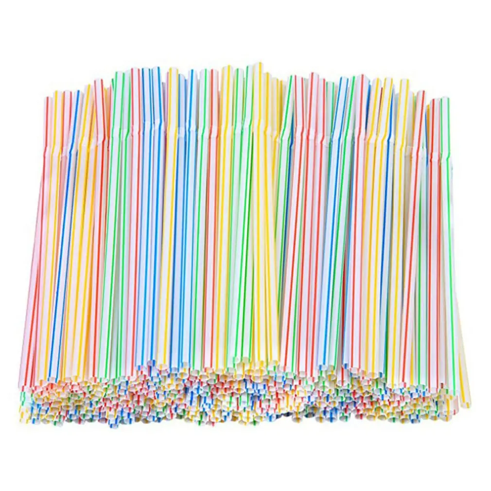 100pcs Plastic Drinking Straws 8 Inches Long Multi-Colored Striped Bedable Disposable Straws Party MultiColore Rainbow Straw
100pcs Plastic Drinking Straws 8 Inches Long Multi-Colored Striped Bedable Disposable Straws Party MultiColore Rainbow Straw