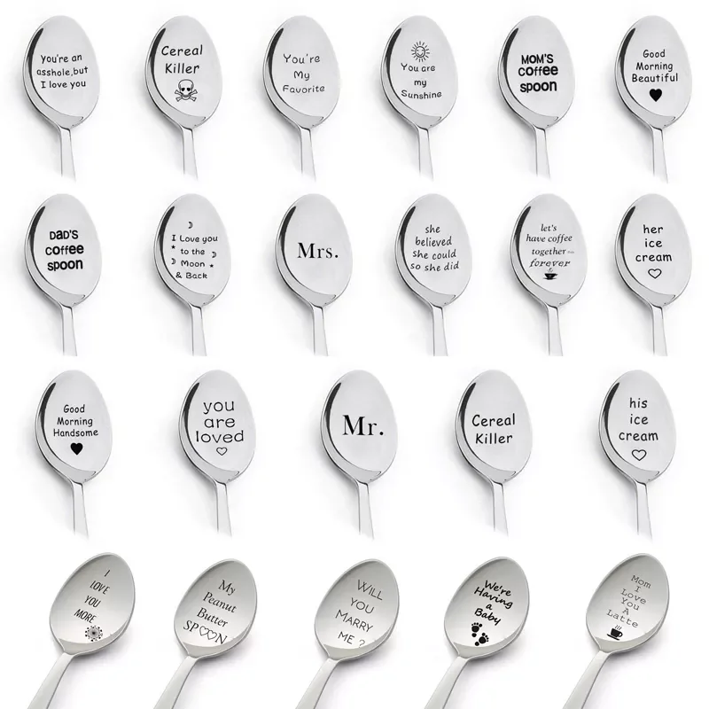 New in Steel Milk Coffee Spoons Dessert Ice Cream Fruit Spoon Teaspoon Accessories Tableware Gift for Valentine's Day envio
New in Steel Milk Coffee Spoons Dessert Ice Cream Fruit Spoon Teaspoon Accessories Tableware Gift for Valentine's Day envio