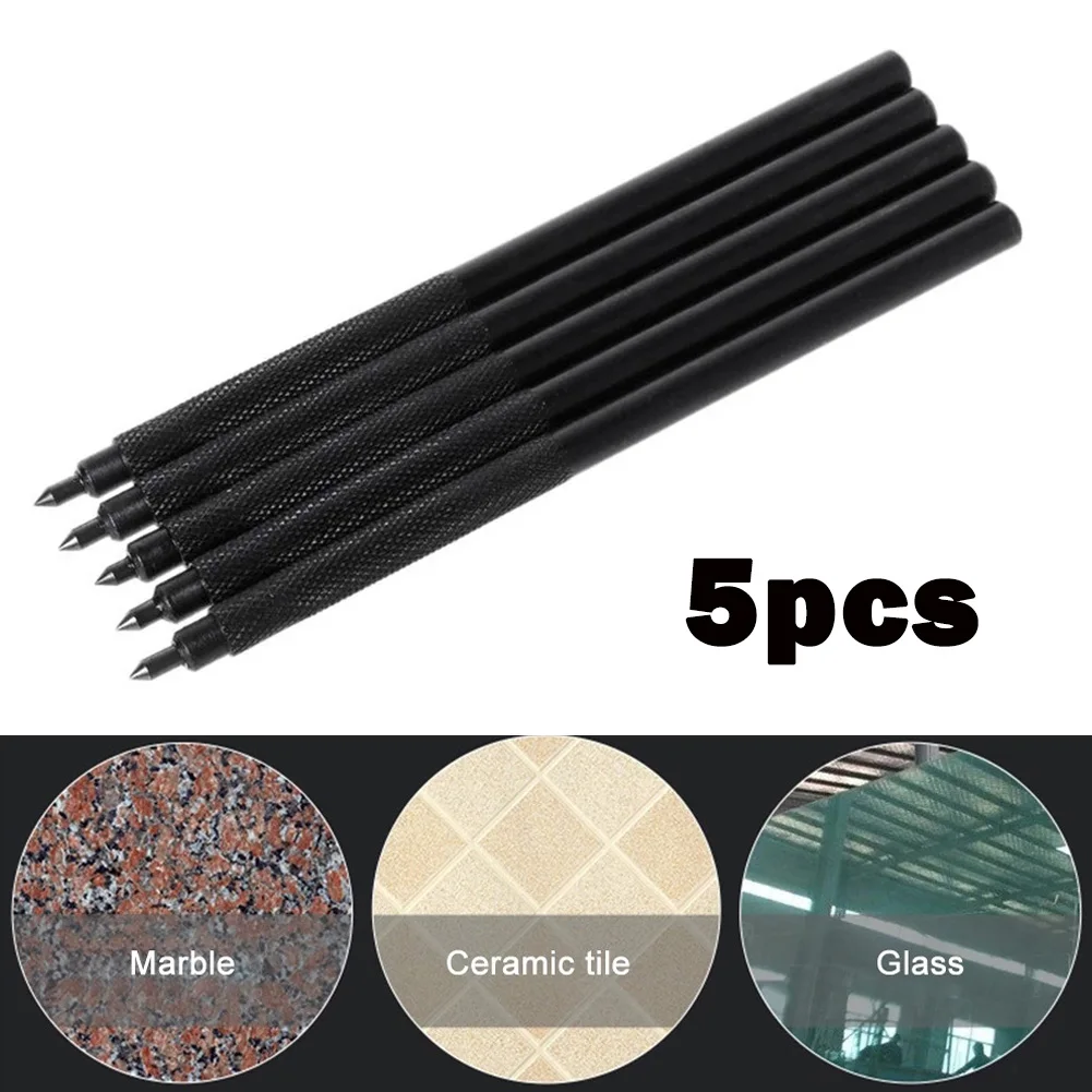 5Pcs Alloy Scriber Scribe Pen Carbide Tip Scriber Marks Cutting Tool For Ceramic Metal Glass Plate Hand Tools
5Pcs Alloy Scriber Scribe Pen Carbide Tip Scriber Marks Cutting Tool For Ceramic Metal Glass Plate Hand Tools